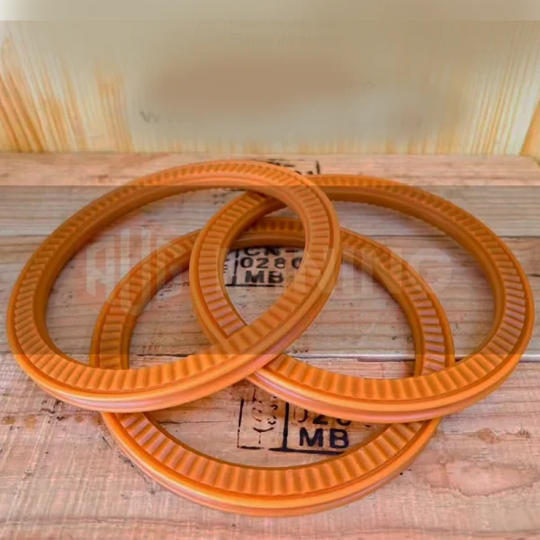 Packing 101015576 - Closeup of Wear-Resistant Plastic Surface for HC95 Hydraulic Rock Drill/Drifter