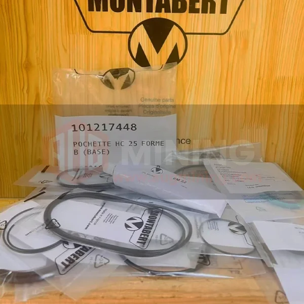 Seals package 101217448 - Main View of Genuine OEM Seal Kit for HC25 Hydraulic Rock Drill/Drifter