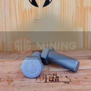 Hex screw 86607355 - Main View of Genuine OEM Bolt for HC50 Hydraulic Rock Drill/Drifter