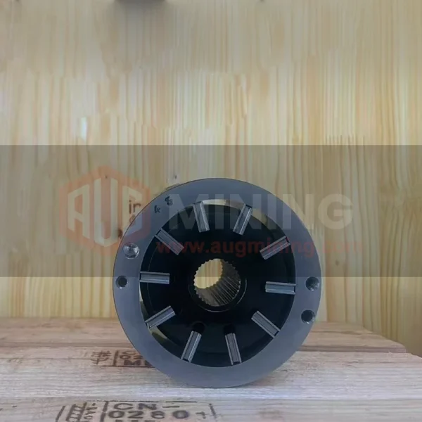 Cartridge 86627098 - Closeup of Wear-Resistant Rotor & Gear for HC109 Hydraulic Rock Drill/Drifter