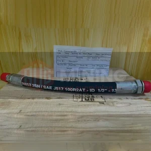 Hose 86754801 - Main View of Genuine OEM Hydraulic Hose for HC95 Hydraulic Rock Drill/Drifter